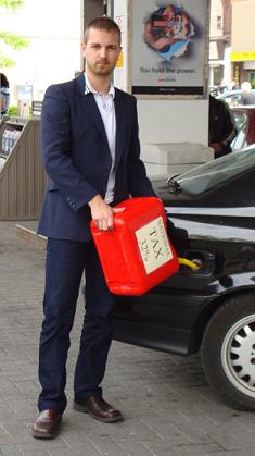 Derek Fildebrandt gas tax